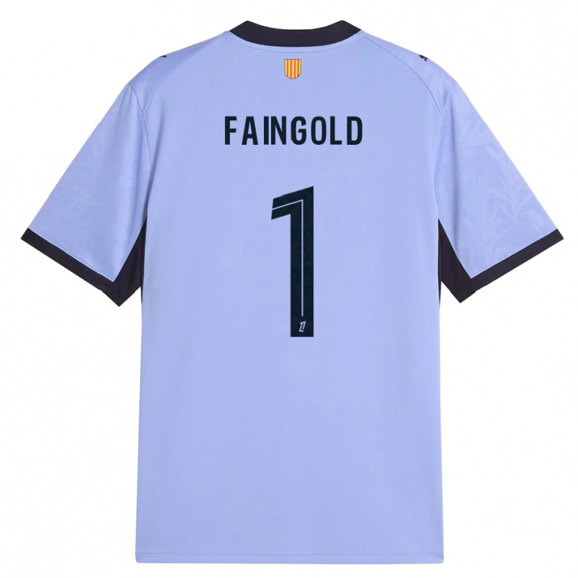Danxen Kinderen Abbie Faingold #1 Lavendel Zwart Thuisshirt Derde Tenue 2026/27 T-Shirt België