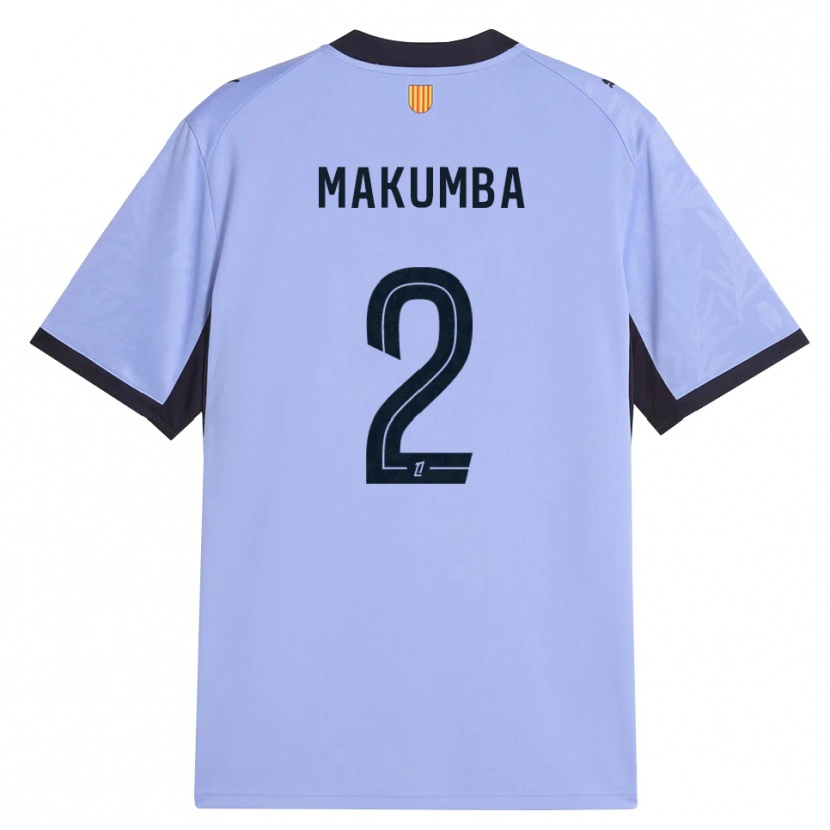 Danxen Kinderen Enzo Makumba #2 Lavendel Zwart Thuisshirt Derde Tenue 2026/27 T-Shirt België