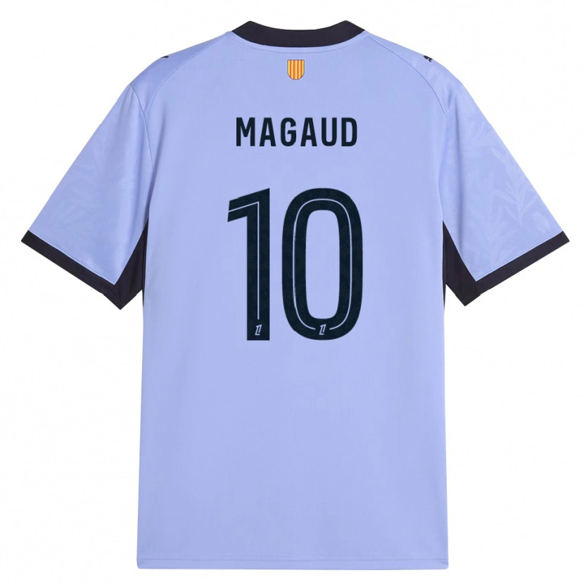 Danxen Kinderen Kyle Magaud #10 Lavendel Zwart Thuisshirt Derde Tenue 2026/27 T-Shirt België