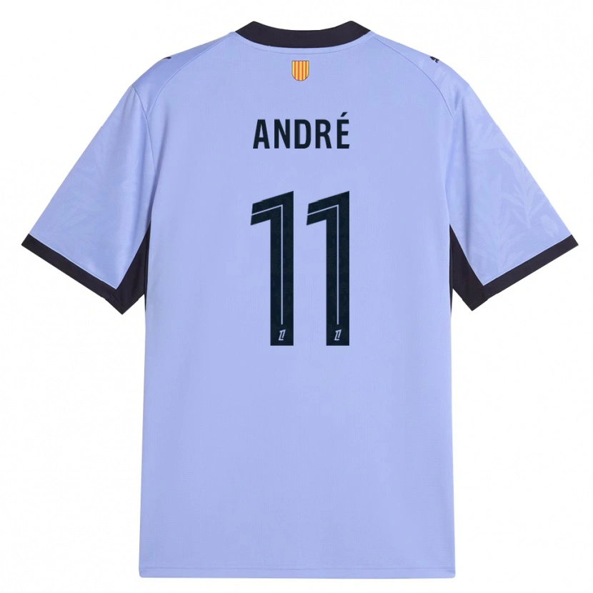 Danxen Kinderen Kalvin André #11 Lavendel Zwart Thuisshirt Derde Tenue 2026/27 T-Shirt België