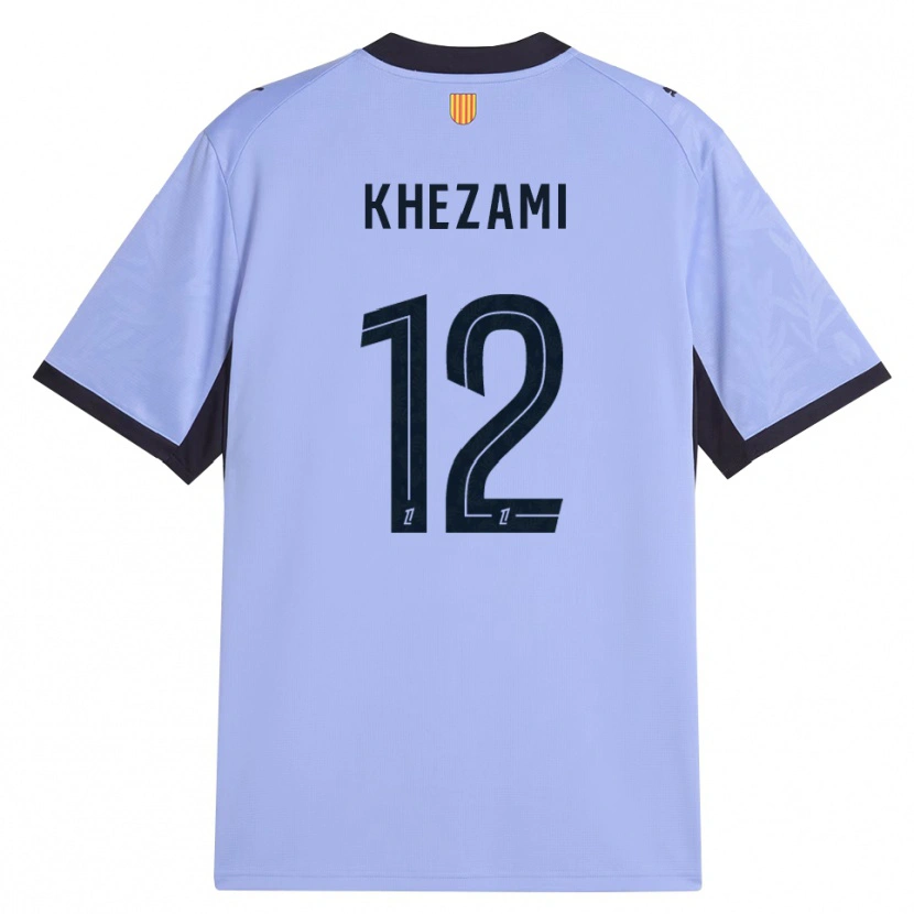 Danxen Kinderen Roselène Khezami #12 Lavendel Zwart Thuisshirt Derde Tenue 2026/27 T-Shirt België