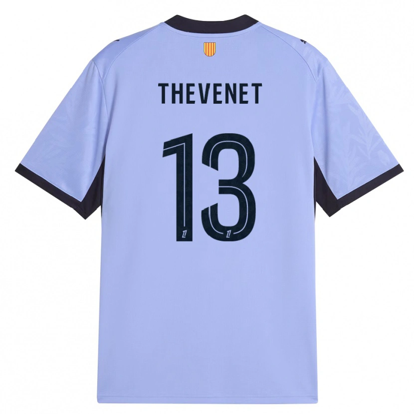 Danxen Kinderen Maxence Thevenet #13 Lavendel Zwart Thuisshirt Derde Tenue 2026/27 T-Shirt België