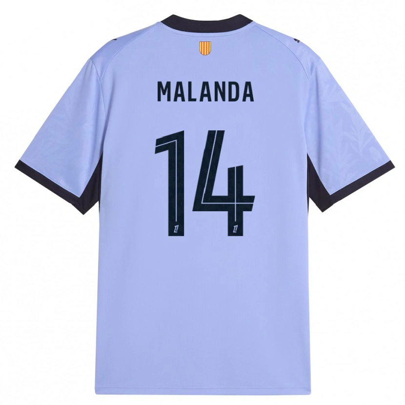 Danxen Kinderen Jephthe Malanda #14 Lavendel Zwart Thuisshirt Derde Tenue 2026/27 T-Shirt België