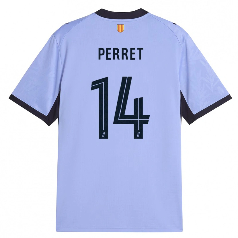 Danxen Kinderen Jenny Perret #14 Lavendel Zwart Thuisshirt Derde Tenue 2026/27 T-Shirt België