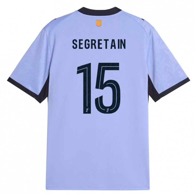 Danxen Kinderen Julie Ségrétain #15 Lavendel Zwart Thuisshirt Derde Tenue 2026/27 T-Shirt België