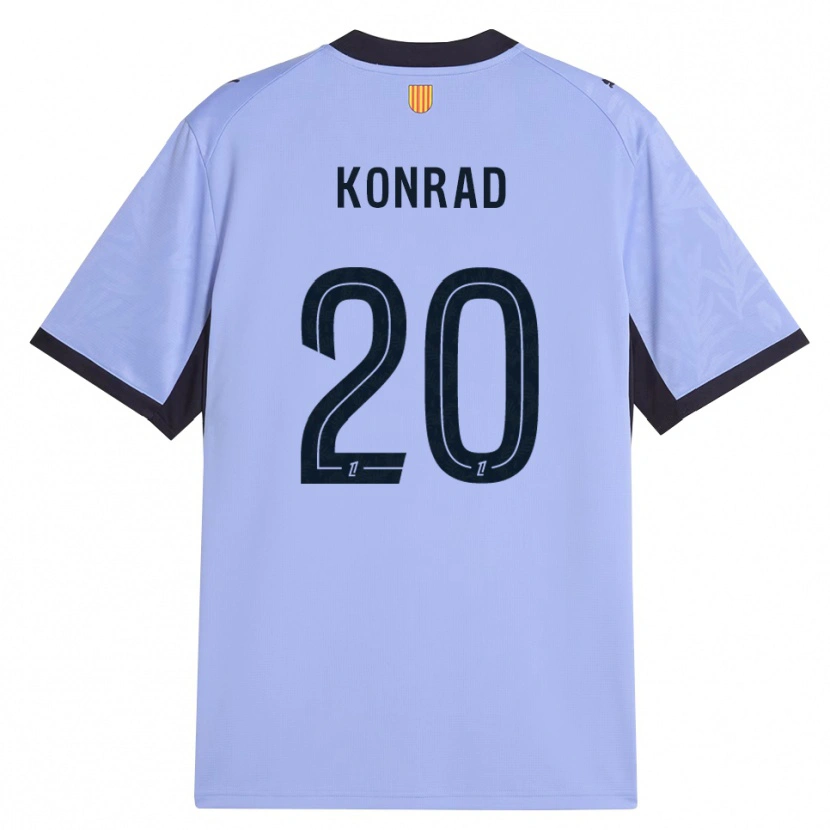 Danxen Kinderen Konrad De La Fuente #20 Lavendel Zwart Thuisshirt Derde Tenue 2026/27 T-Shirt België
