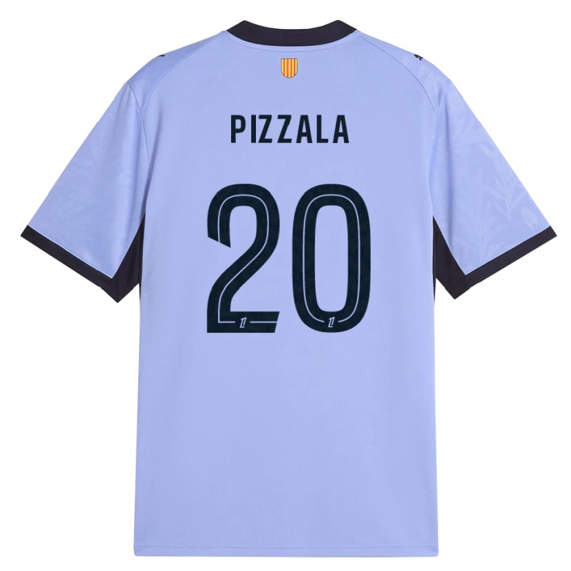 Danxen Kinderen Caroline Pizzala #20 Lavendel Zwart Thuisshirt Derde Tenue 2026/27 T-Shirt België