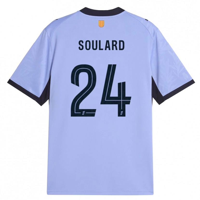 Danxen Kinderen Amandine Soulard #24 Lavendel Zwart Thuisshirt Derde Tenue 2026/27 T-Shirt België