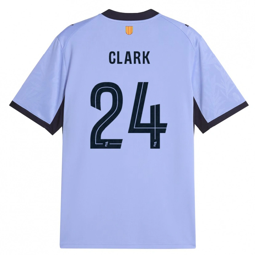 Danxen Kinderen Ashley Clark #24 Lavendel Zwart Thuisshirt Derde Tenue 2026/27 T-Shirt België