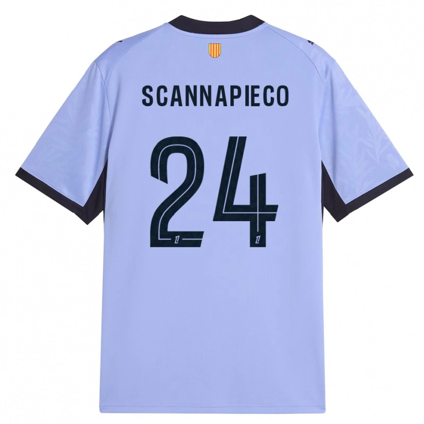 Danxen Kinderen Dona Scannapieco #24 Lavendel Zwart Thuisshirt Derde Tenue 2026/27 T-Shirt België