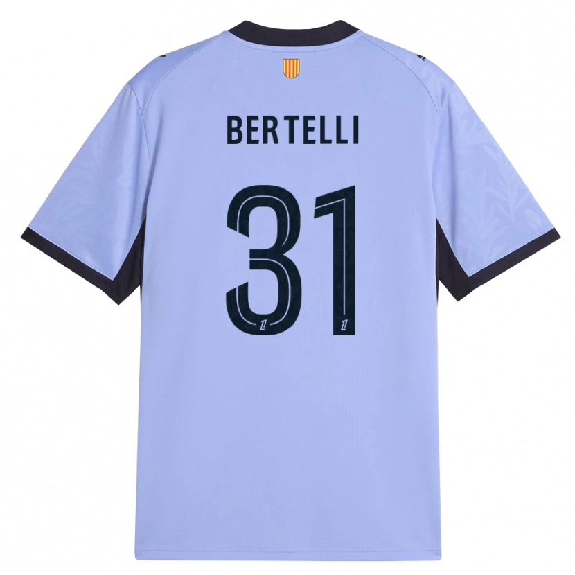 Danxen Kinderen Ugo Bertelli #31 Lavendel Zwart Thuisshirt Derde Tenue 2026/27 T-Shirt België