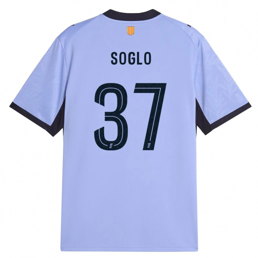 Danxen Kinderen Emran Soglo #37 Lavendel Zwart Thuisshirt Derde Tenue 2026/27 T-Shirt België