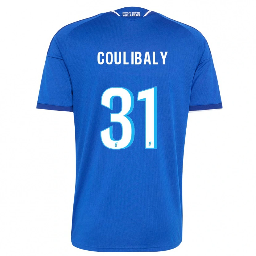 Danxen Kinderen Karim Coulibaly #31 Koninklijk Blauw Wit Thuisshirt Thuistenue 2026/27 T-Shirt België