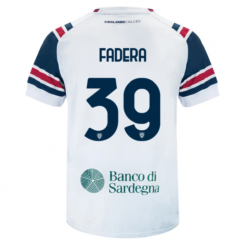 Danxen Kinderen Alieu Fadera #39 Wit Rood Groen Uitshirt Uittenue 2026/27 T-Shirt België