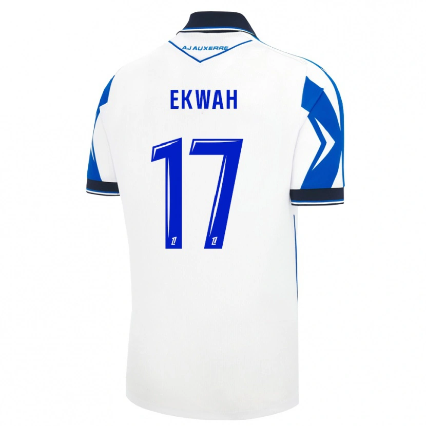 Danxen Kinderen Pierre Ekwah #17 Zwart Wit Blauw Thuisshirt Thuistenue 2026/27 T-Shirt België