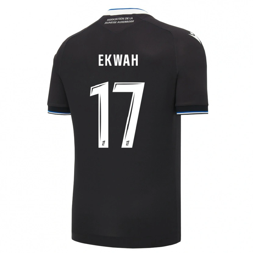 Danxen Kinderen Pierre Ekwah #17 Zwart Blauw Wit Uitshirt Uittenue 2026/27 T-Shirt België