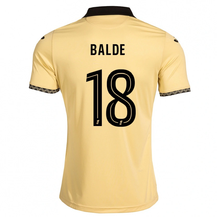 Danxen Kinderen Ibrahima Baldé #18 Navajo Wit Zwart Uitshirt Uittenue 2026/27 T-Shirt België