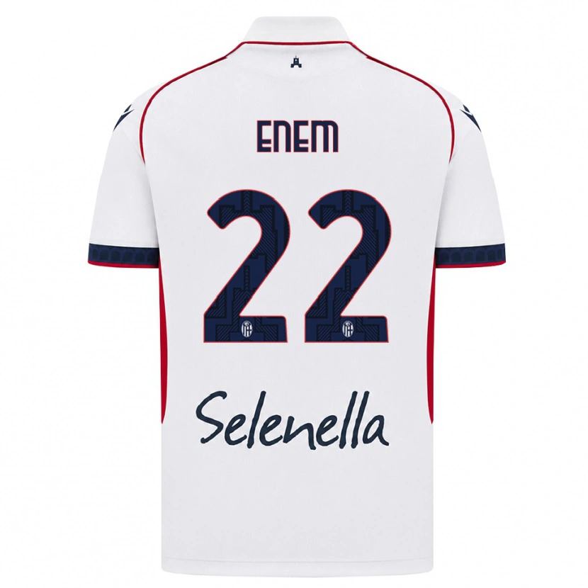 Danxen Kinderen Jay Enem #22 Wit Rood Koninklijk Blauw Uitshirt Uittenue 2026/27 T-Shirt België