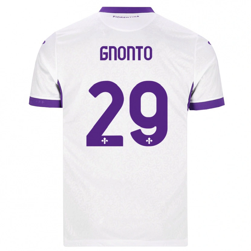 Danxen Heren Wilfried Gnonto #29 Wit Paars Uitshirt Uittenue 2026/27 T-Shirt België