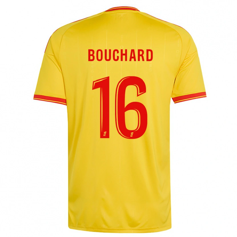 Danxen Heren Ambre Bouchard #16 Goud Oranje Rood Thuisshirt Thuistenue 2026/27 T-Shirt België