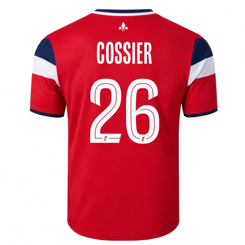 Danxen Heren Isaac Cossier #26 Rood Wit Koninklijk Blauw Thuisshirt Thuistenue 2026/27 T-Shirt België