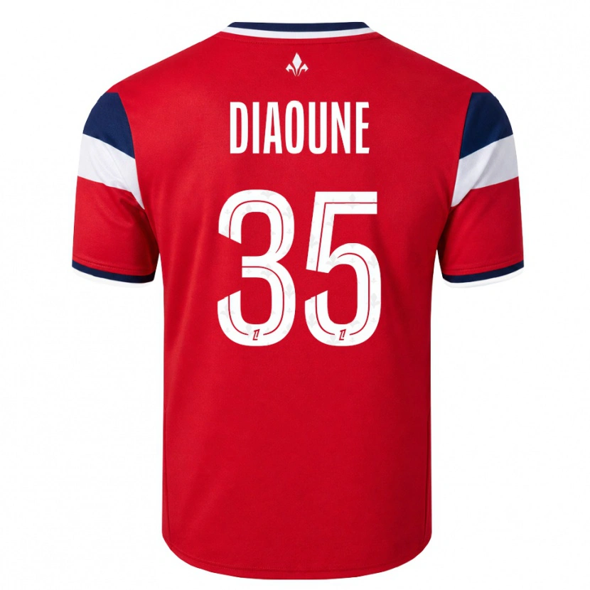 Danxen Heren Soriba Diaoune #35 Rood Wit Koninklijk Blauw Thuisshirt Thuistenue 2026/27 T-Shirt België