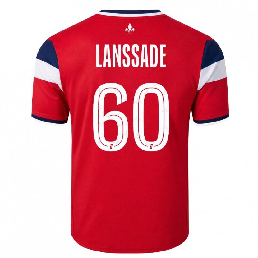 Danxen Heren Zadig Lanssade #60 Rood Wit Koninklijk Blauw Thuisshirt Thuistenue 2026/27 T-Shirt België