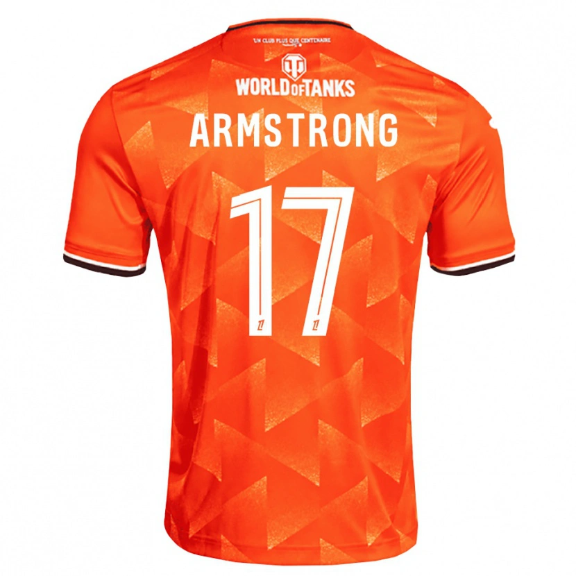Danxen Heren Desmond Armstrong #17 Oranje Wit Zwart Thuisshirt Thuistenue 2026/27 T-Shirt België