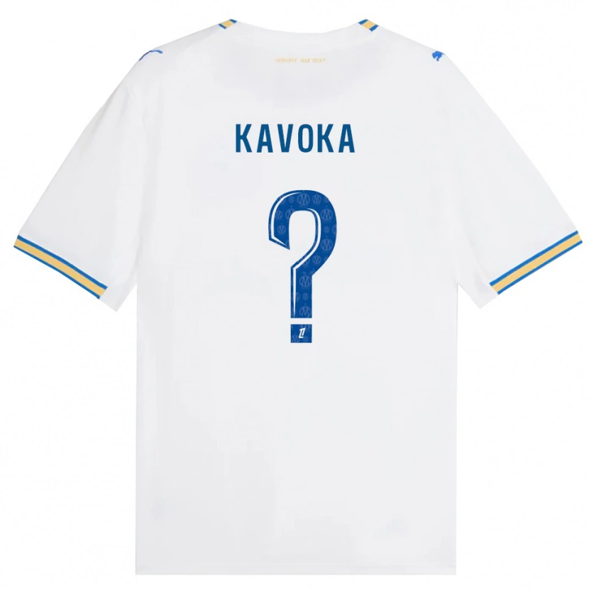 Danxen Heren Joshua Kavoka #0 Dodgerblauw Wit Thuisshirt Thuistenue 2026/27 T-Shirt België