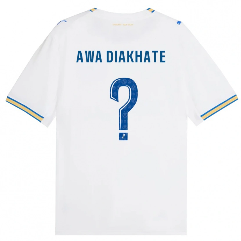 Danxen Heren Ndeye Awa Diakhate #0 Dodgerblauw Wit Thuisshirt Thuistenue 2026/27 T-Shirt België