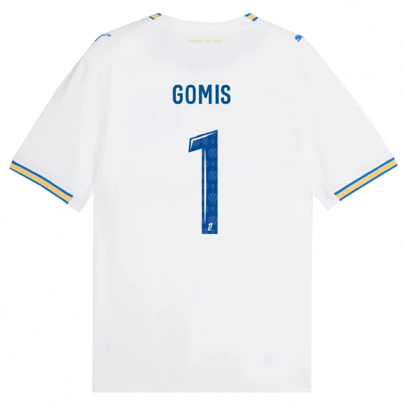 Danxen Heren Ibrahim Gomis #1 Dodgerblauw Wit Thuisshirt Thuistenue 2026/27 T-Shirt België