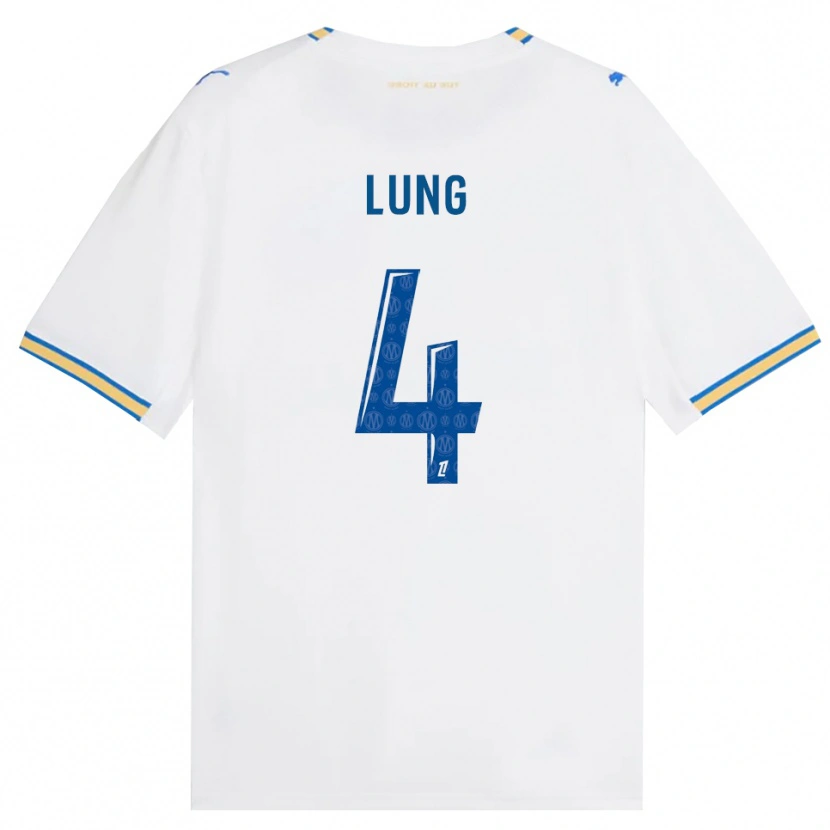 Danxen Heren Sacha Lung #4 Dodgerblauw Wit Thuisshirt Thuistenue 2026/27 T-Shirt België
