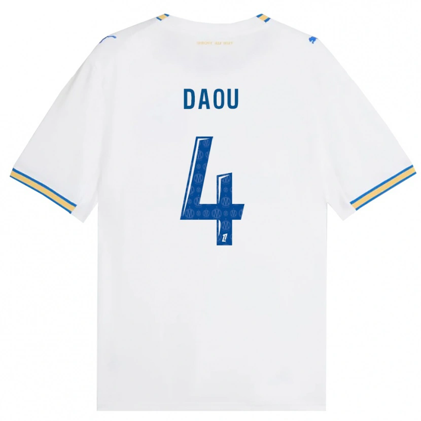 Danxen Heren Raimane Daou #4 Dodgerblauw Wit Thuisshirt Thuistenue 2026/27 T-Shirt België