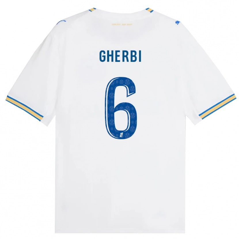 Danxen Heren Candice Gherbi #6 Dodgerblauw Wit Thuisshirt Thuistenue 2026/27 T-Shirt België