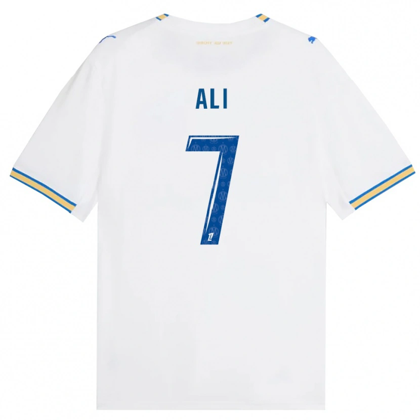 Danxen Heren Azhar Ali #7 Dodgerblauw Wit Thuisshirt Thuistenue 2026/27 T-Shirt België