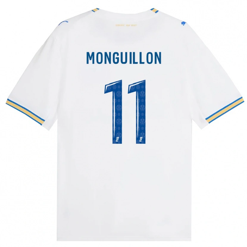 Danxen Heren Coralie Monguillon #11 Dodgerblauw Wit Thuisshirt Thuistenue 2026/27 T-Shirt België