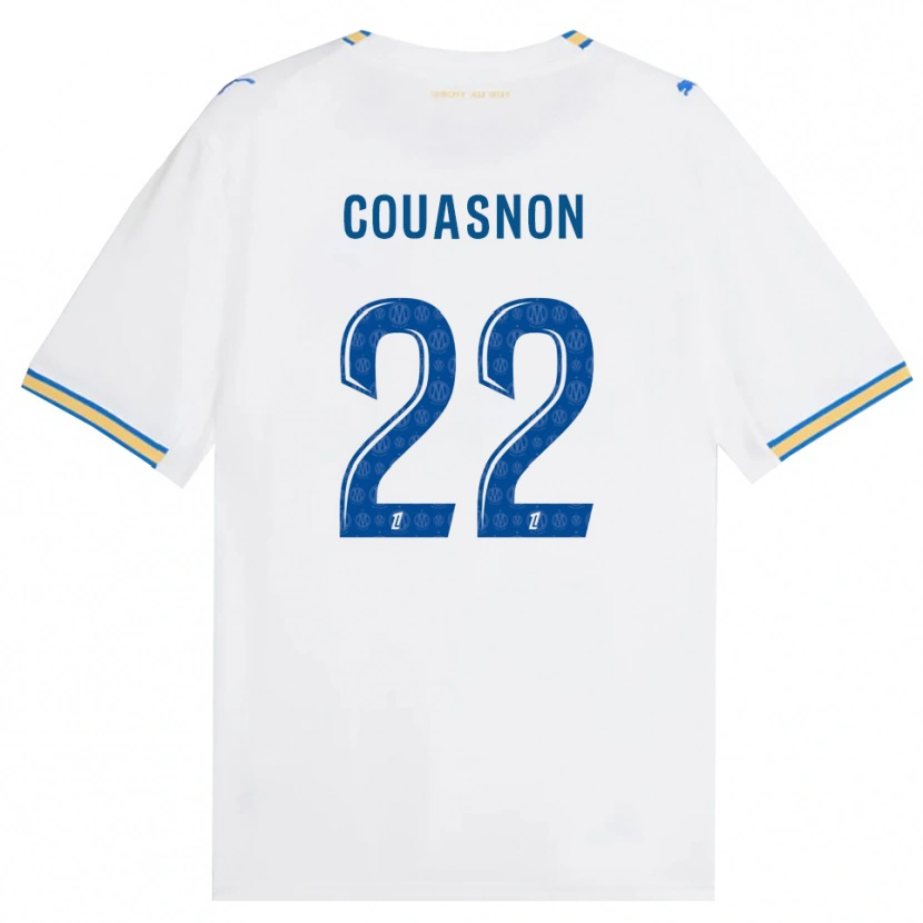 Danxen Heren Roxane Couasnon #22 Dodgerblauw Wit Thuisshirt Thuistenue 2026/27 T-Shirt België