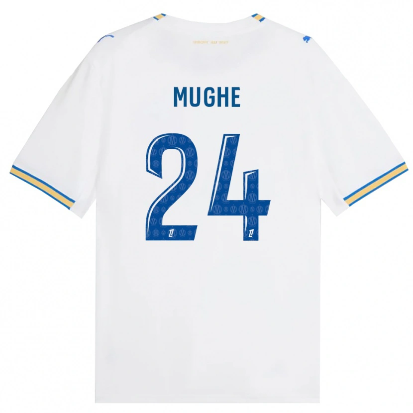 Danxen Heren François Mughe #24 Dodgerblauw Wit Thuisshirt Thuistenue 2026/27 T-Shirt België