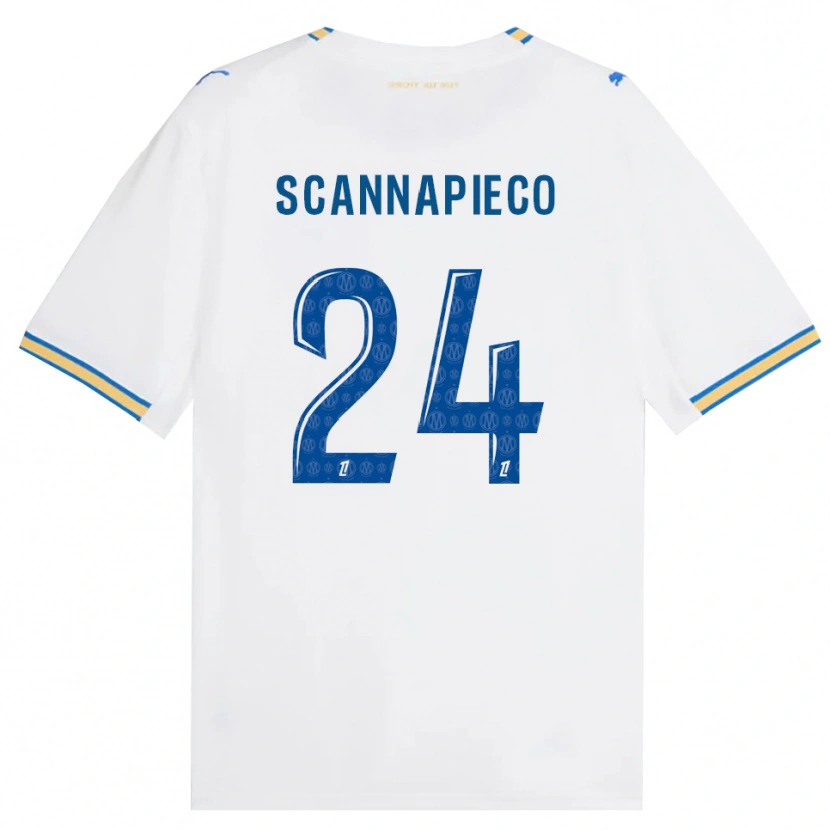 Danxen Heren Dona Scannapieco #24 Dodgerblauw Wit Thuisshirt Thuistenue 2026/27 T-Shirt België