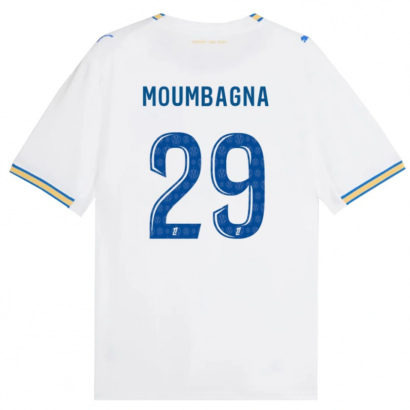 Danxen Heren Faris Moumbagna #29 Dodgerblauw Wit Thuisshirt Thuistenue 2026/27 T-Shirt België
