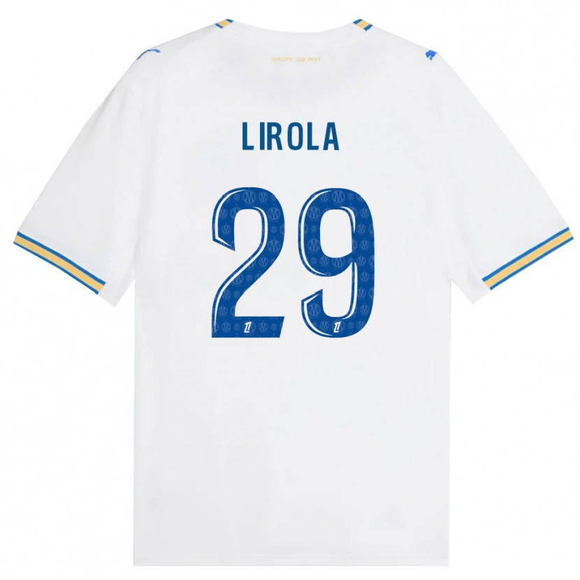 Danxen Heren Pol Lirola #29 Dodgerblauw Wit Thuisshirt Thuistenue 2026/27 T-Shirt België