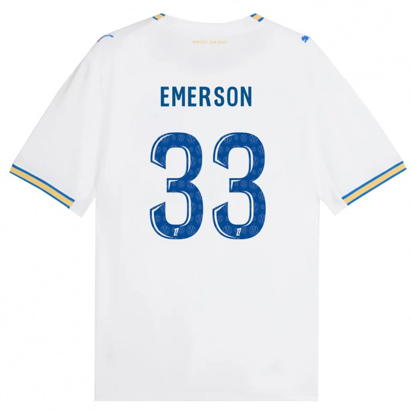 Danxen Heren Emerson Palmieri Dos Santos #33 Dodgerblauw Wit Thuisshirt Thuistenue 2026/27 T-Shirt België