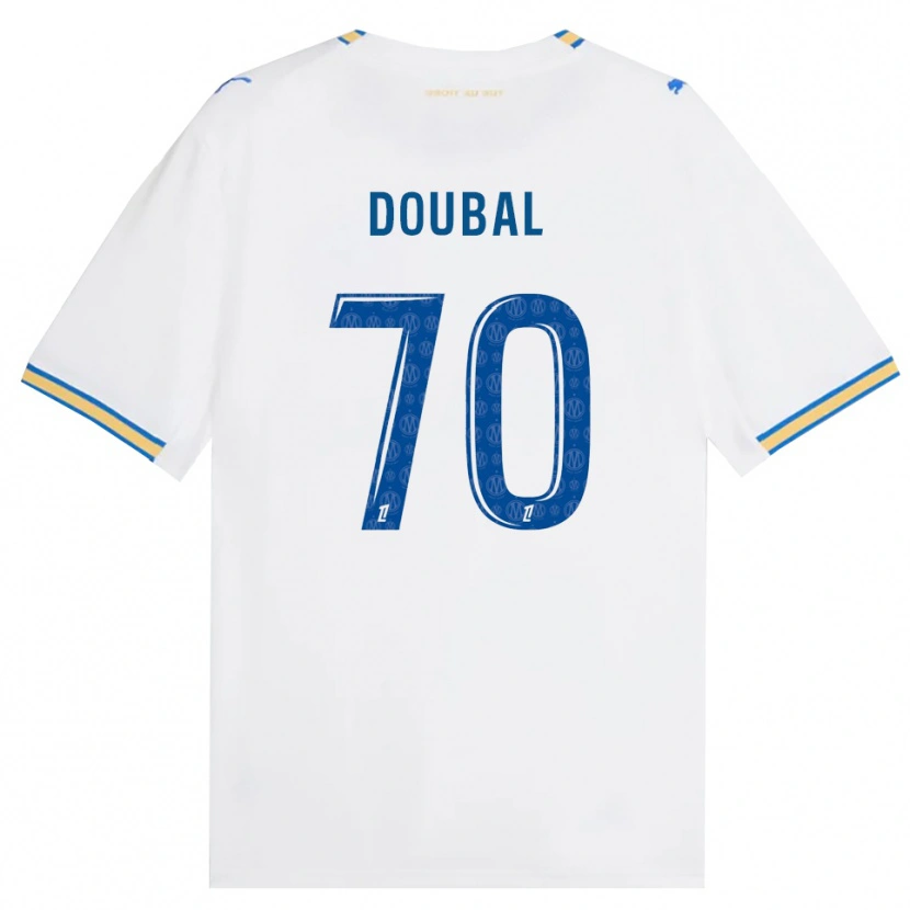 Danxen Heren Anis Doubal #70 Dodgerblauw Wit Thuisshirt Thuistenue 2026/27 T-Shirt België