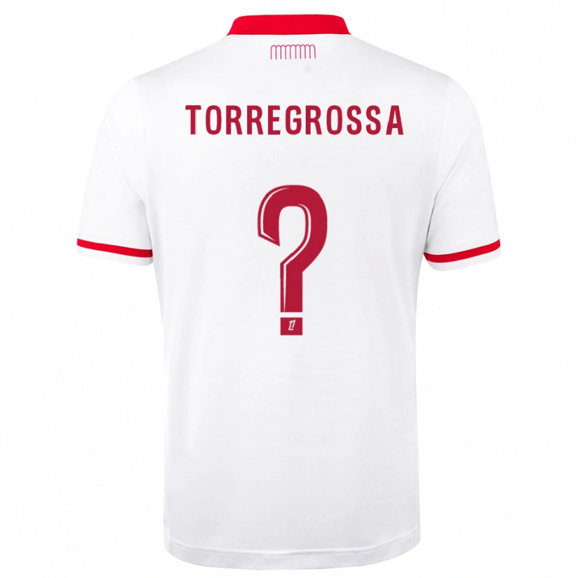 Danxen Heren Hugo Torregrossa #0 Rood Wit Thuisshirt Thuistenue 2026/27 T-Shirt België