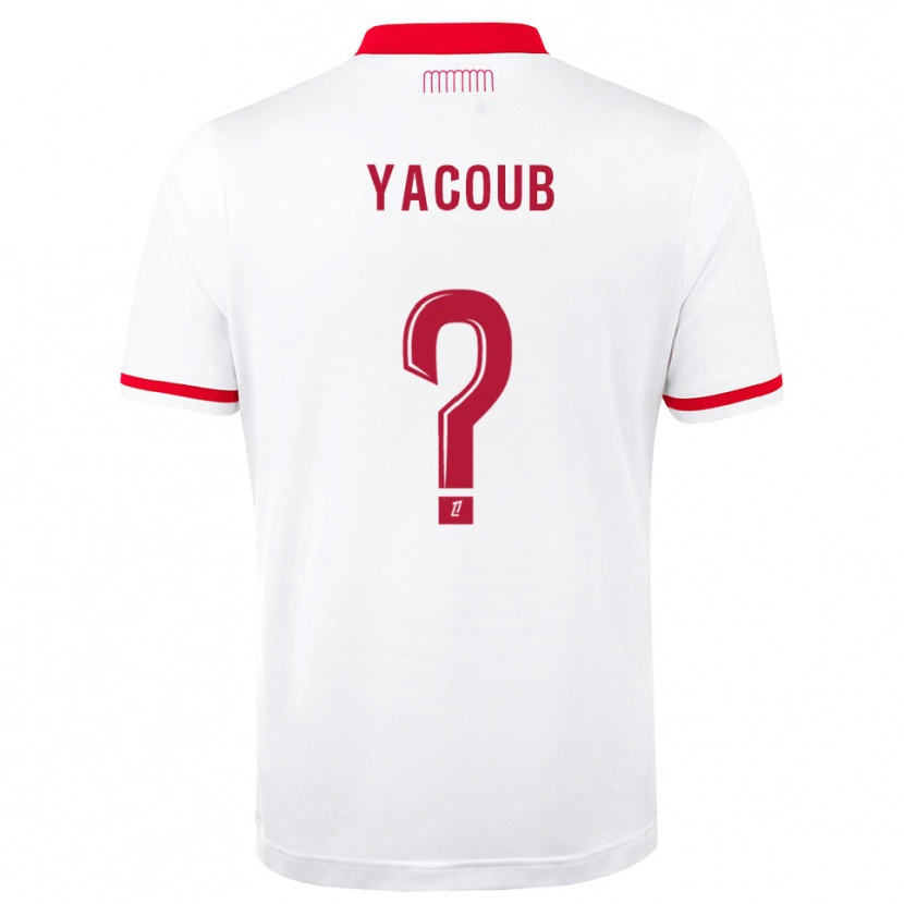 Danxen Heren Béchir Yacoub #0 Rood Wit Thuisshirt Thuistenue 2026/27 T-Shirt België