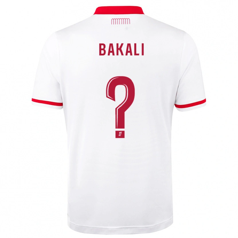 Danxen Heren Jonathan Bakali #0 Rood Wit Thuisshirt Thuistenue 2026/27 T-Shirt België