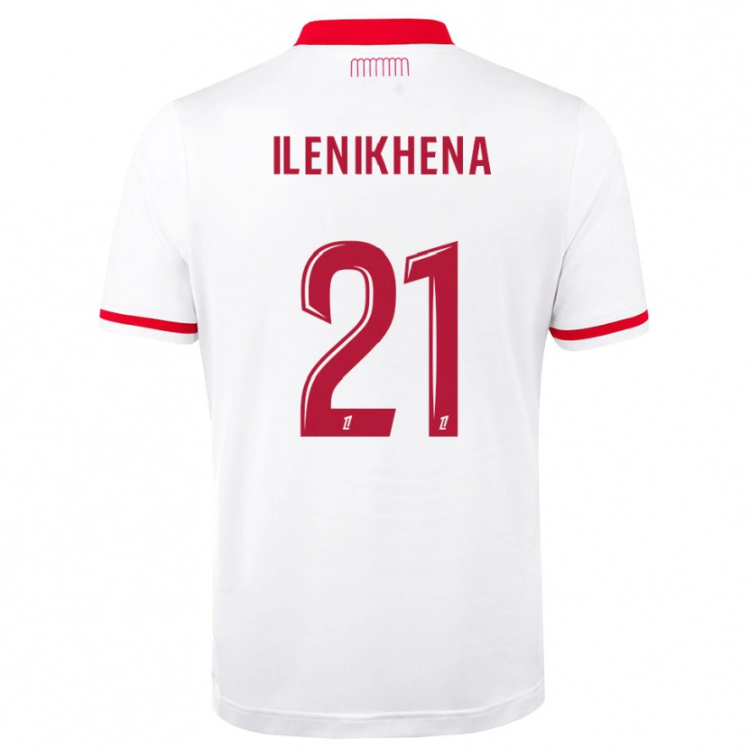 Danxen Heren George Ilenikhena #21 Rood Wit Thuisshirt Thuistenue 2026/27 T-Shirt België