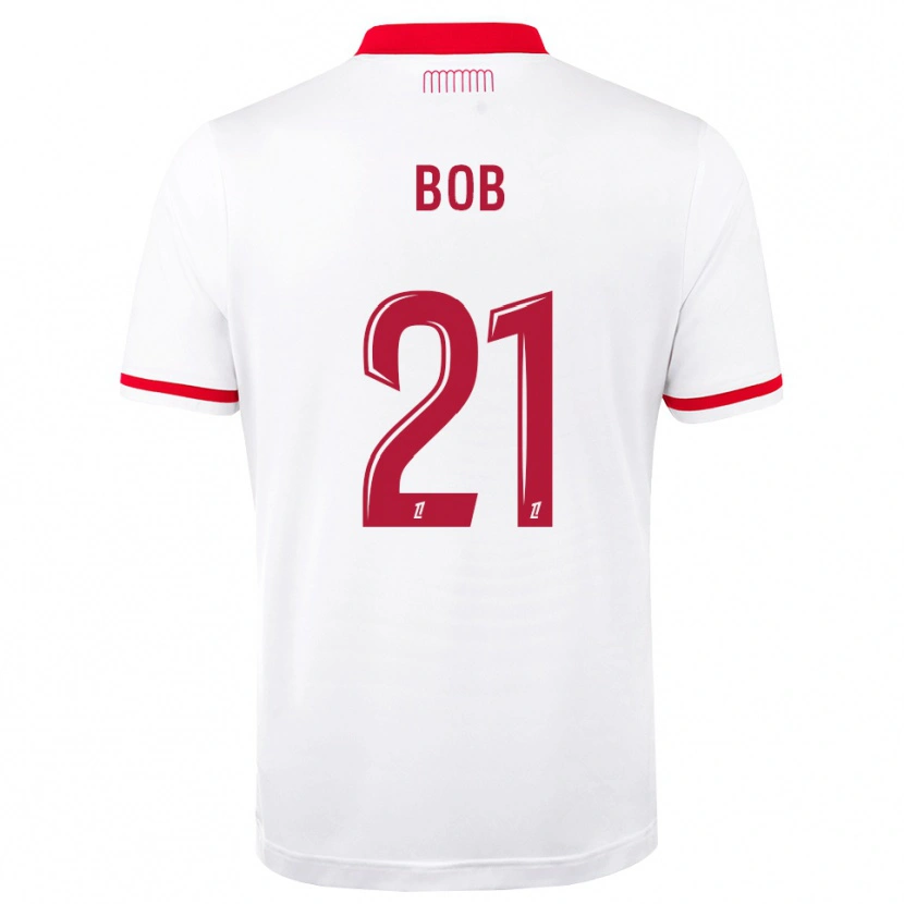 Danxen Heren Mohamed Bob #21 Rood Wit Thuisshirt Thuistenue 2026/27 T-Shirt België