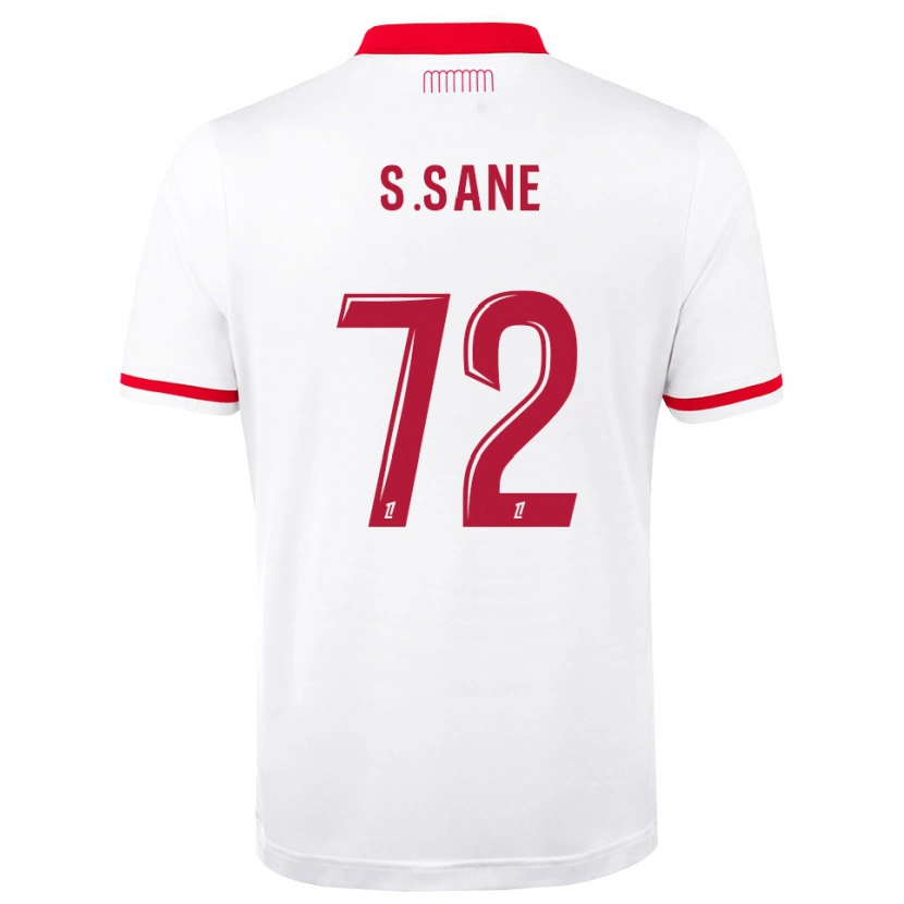 Danxen Heren Sadibou Sané #72 Rood Wit Thuisshirt Thuistenue 2026/27 T-Shirt België
