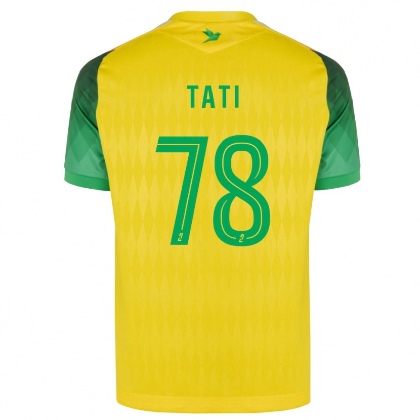 Danxen Heren Tylel Tati #78 Geel Groen Rood Thuisshirt Thuistenue 2026/27 T-Shirt België